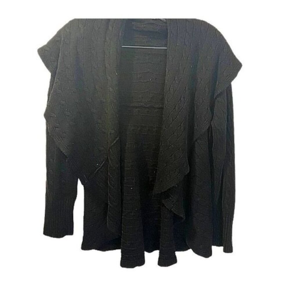 Jones New York Women's Open Front Waterfall/ Drape Cardigan‎